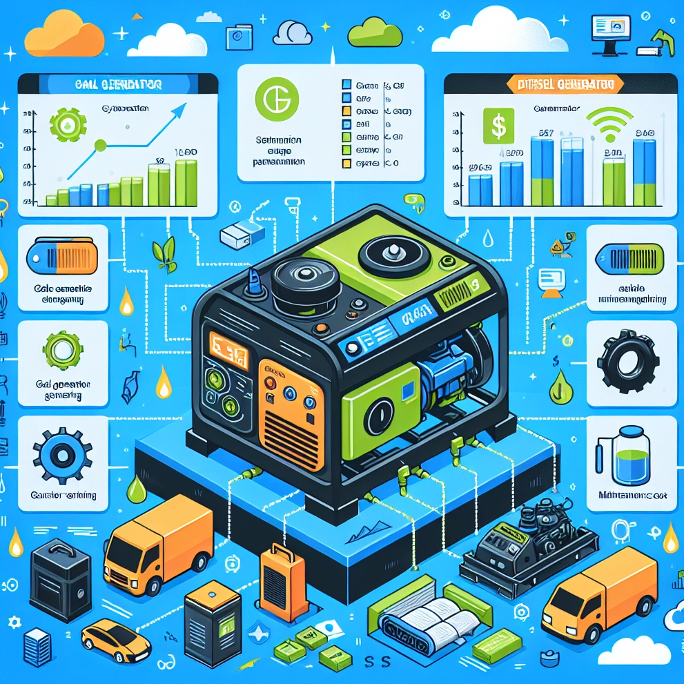 Выбрать бензиновый генератор или дизельный генератор?